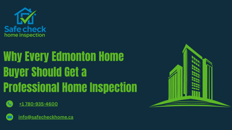 Why Every Edmonton Home Buyer Should Get a Professional Home Inspection